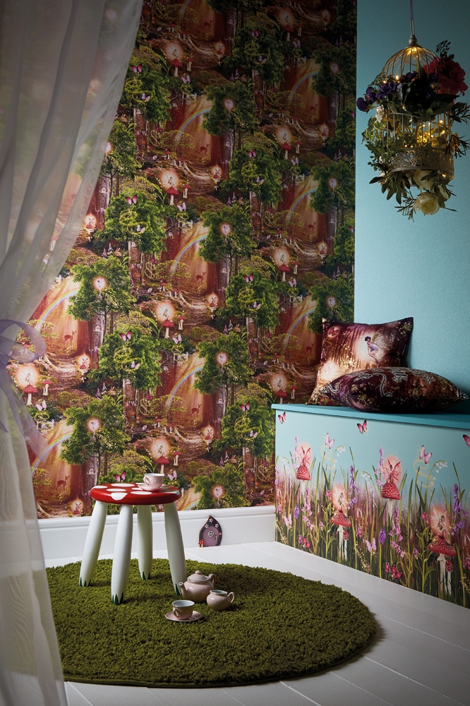 Бордюр ArtHouse Imagine Fun 2 696301 фото в интерьере